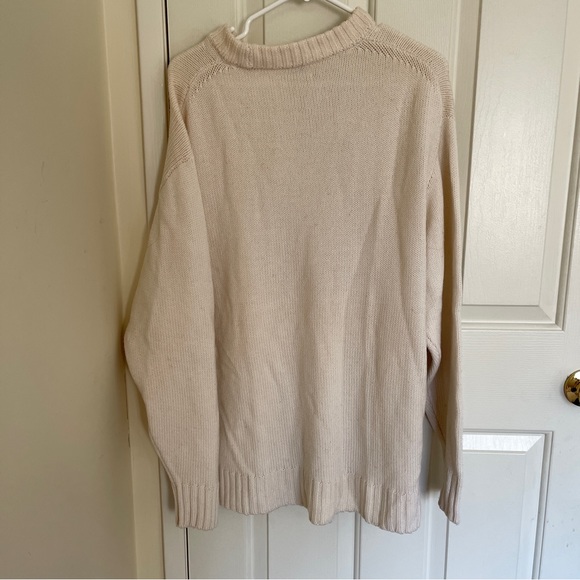 Aritzia Wilfred Cream Knit Sweater - Picture 3 of 3